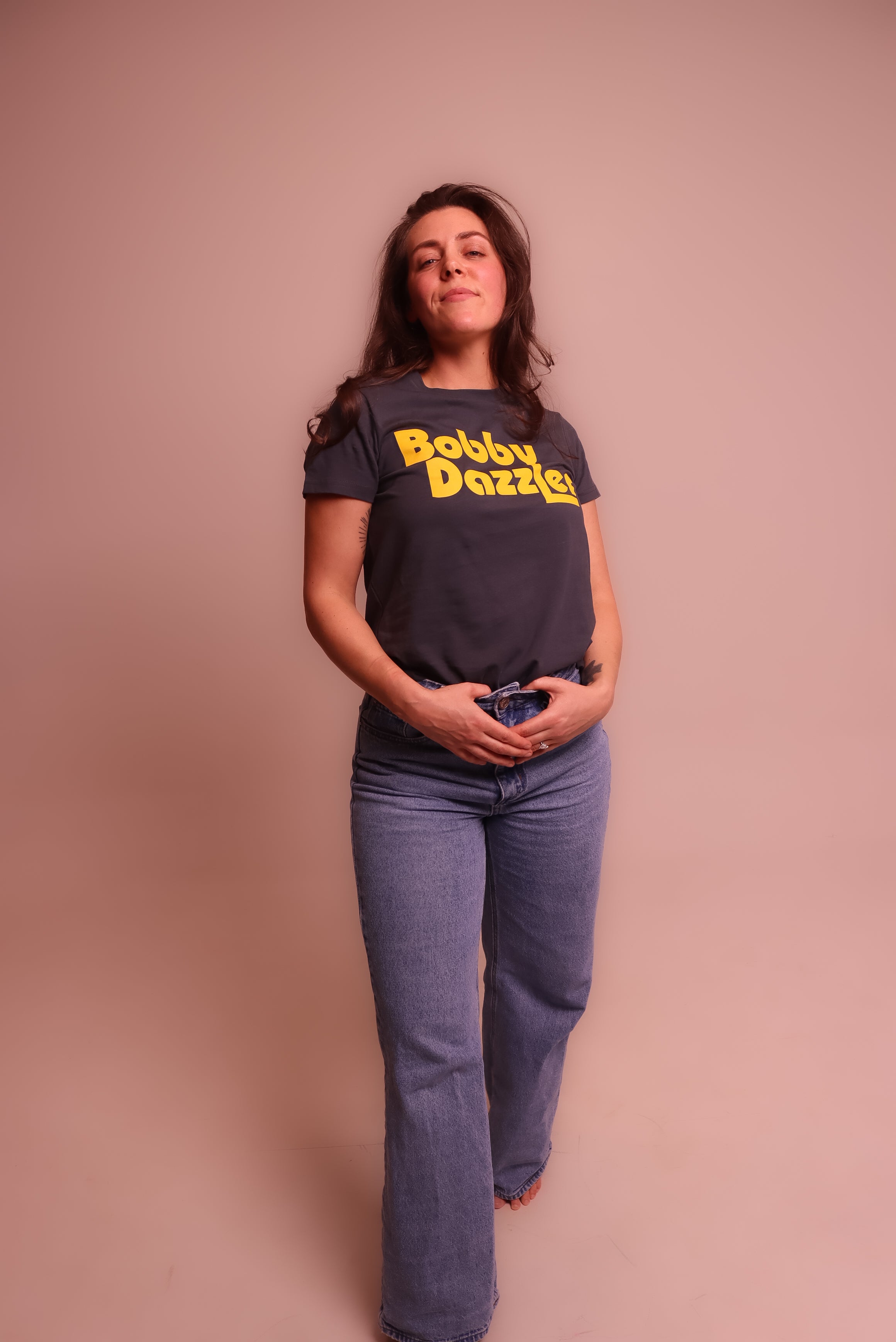 Bobby-Dazzler t-shirt | Petrol Blue