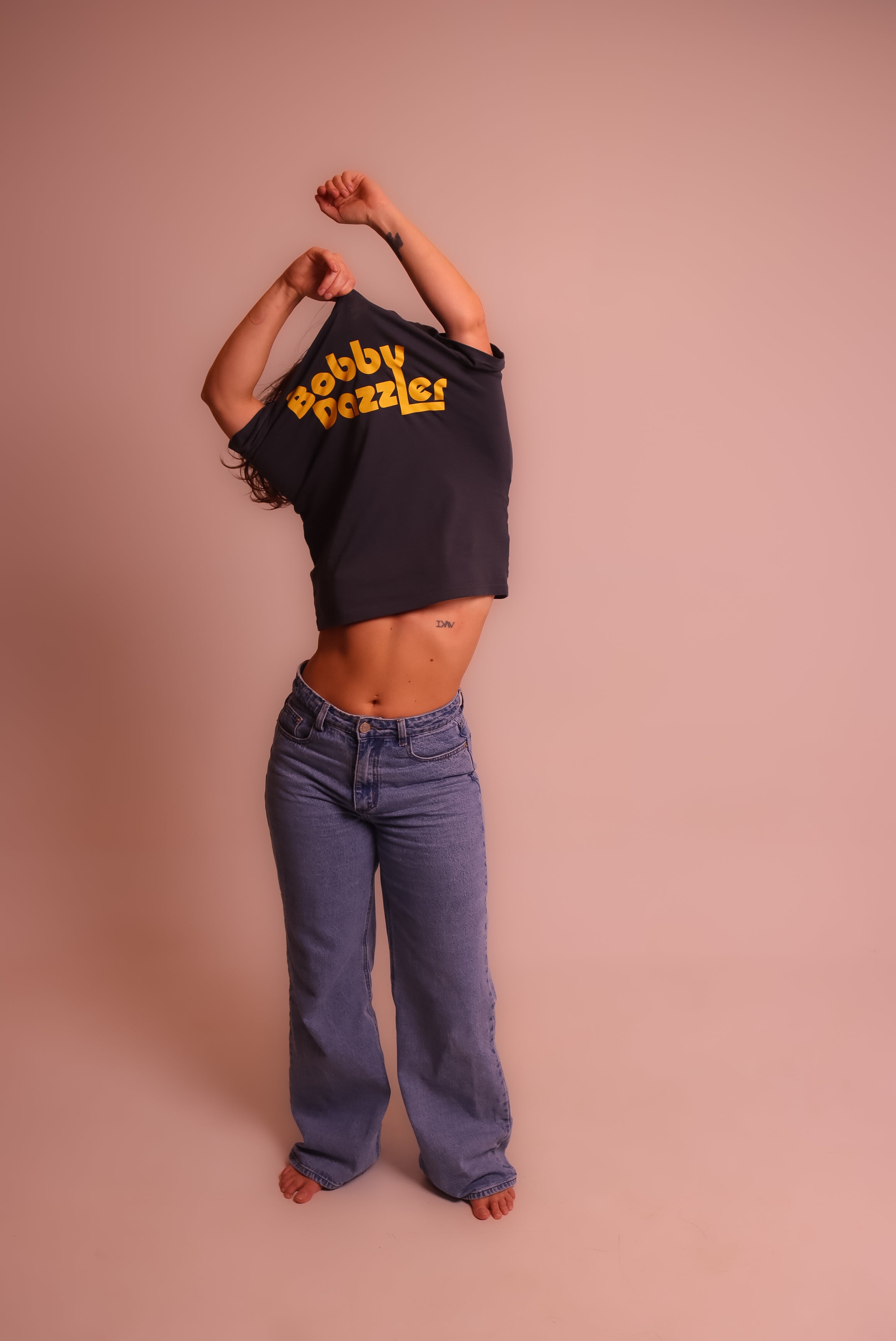 Bobby-Dazzler t-shirt | Petrol Blue